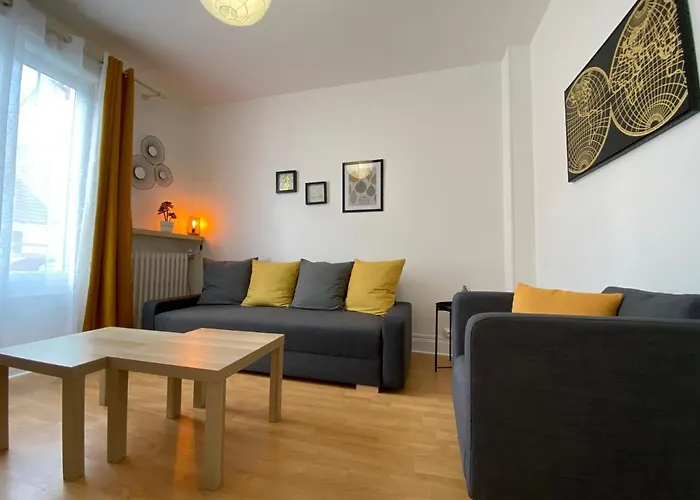 Vichy Gare - Parking - Cosy - Jardin - Labellise Clevacances 3 Etoiles