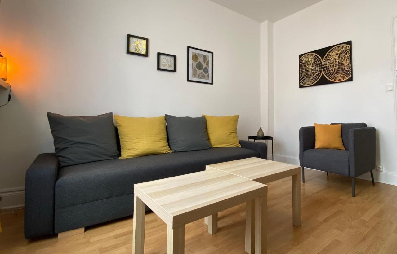 Appartement Gare - Parking - Cosy - Jardin - Labellise Clevacances 3 Etoiles